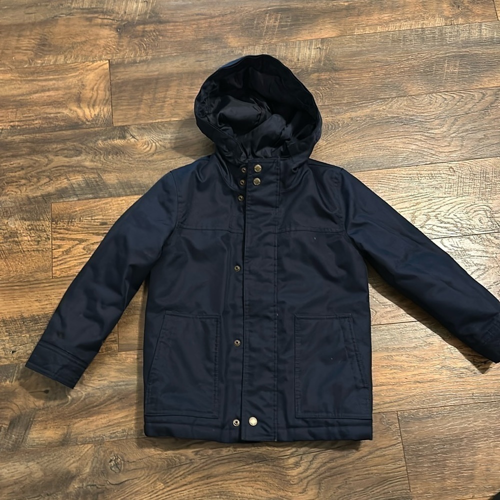 Gap Warmest Parka Jacket for Boys Size Small Regular Tapestry Navy​​